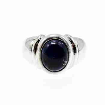 Sky Jewelry Серебряное кольцо с камнем содалит