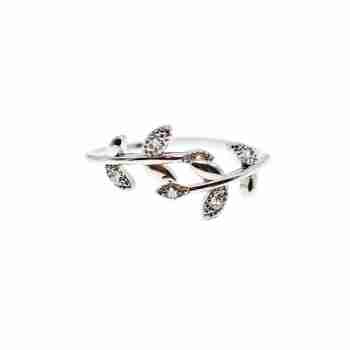 Sky Jewelry Серебряное кольцо с фианитами  Нежность