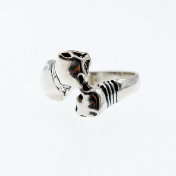 Sky Jewelry Серебряное кольцо  Котики