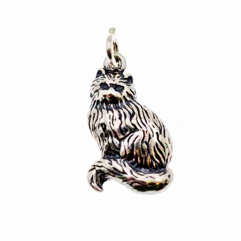 Sky Jewelry Серебряный кулон Кот