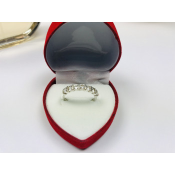 Sky Jewelry Серебряное кольцо с фианитами