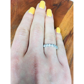 Sky Jewelry Серебряное кольцо с фианитами