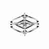 Sky Jewelry Серебряное кольцо с фианитами