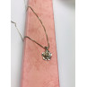 Sky Jewelry Серебряная цепочка с кулоном -цветок