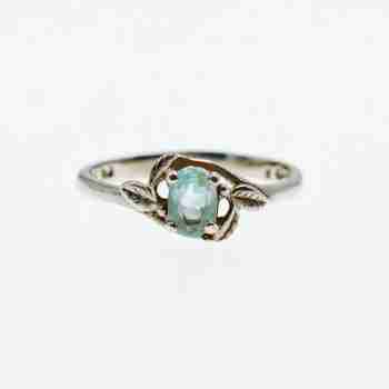 Sky Jewelry Серебряное кольцо с небесным топазом