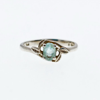 Sky Jewelry Серебряное кольцо с небесным топазом