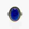 Sky Jewelry Серебряное кольцо с камнем содалит