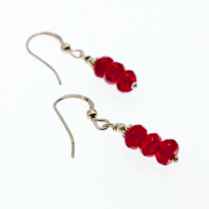 Sky Jewelry Серебряные серьги с агатом