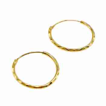 Sky Jewelry Золотые серьги  Нежность