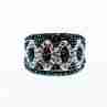 Sky Jewelry Серебряное кольцо с фианитами  Радость