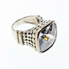 Sky Jewelry Серебряное кольцо с фианитом