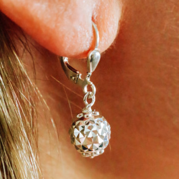 Sky Jewelry Серебряные серьги  Italy Milor