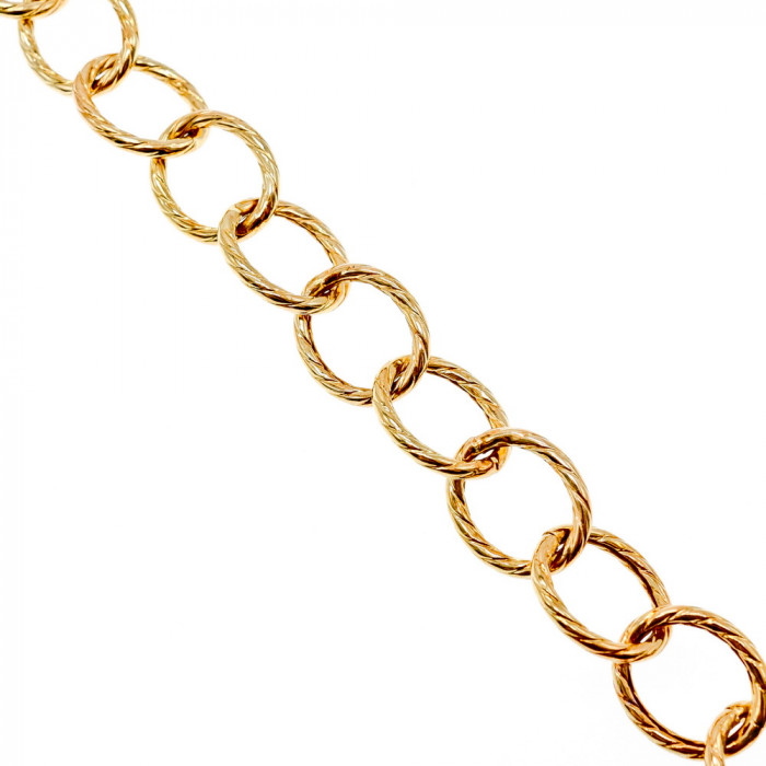 Sky Jewelry Серебряный браслет в позолоте  Стиль Италии