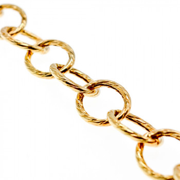 Sky Jewelry Серебряный браслет в позолоте  Стиль Италии