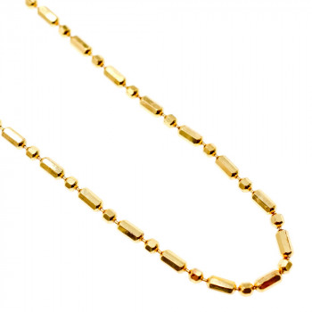 Sky Jewelry Серебряное ожерелье в позолоте  Стиль Италии