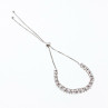 Sky Jewelry Серебряный браслет с фианитами