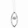 Sky Jewelry Золотая цепочка с кулоном с бриллиантами  Сияние