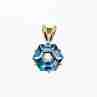 Sky Jewelry Серебряный кулон с топазом