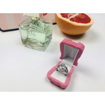 Sky Jewelry Серебряное кольцо с камнем Голубая Шпинель