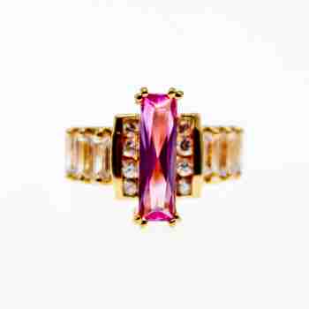 Sky Jewelry Серебряное кольцо с фианитами  Вдохновение