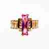 Sky Jewelry Серебряное кольцо с фианитами  Вдохновение
