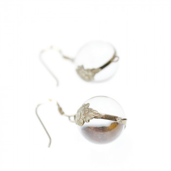 Sky Jewelry Серебряные серьги с агатом