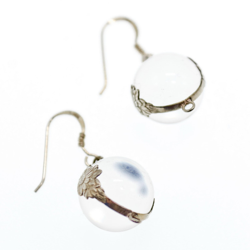 Sky Jewelry Серебряные серьги с агатом