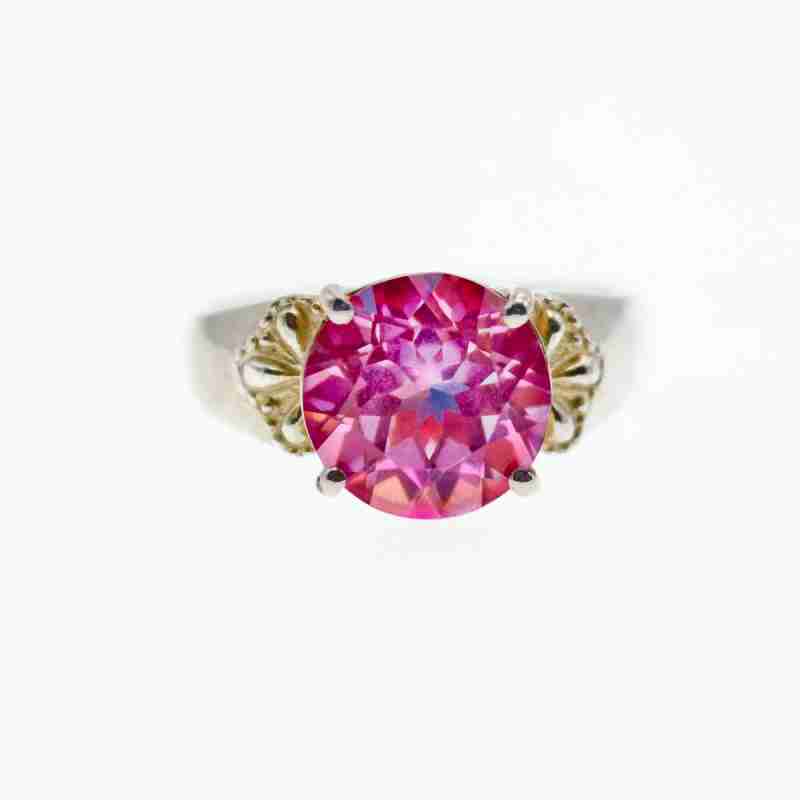 Sky Jewelry Серебряное кольцо со шпинелью  Наслаждение