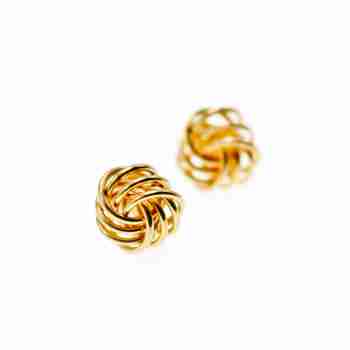 Sky Jewelry Золотые серьги  Настроение