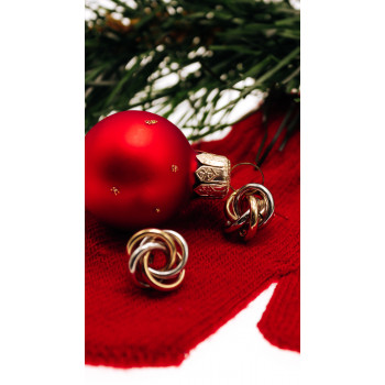 Sky Jewelry Золотые серьги  Вдохновение