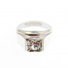 Sky Jewelry Мужское серебряное кольцо с бериллом