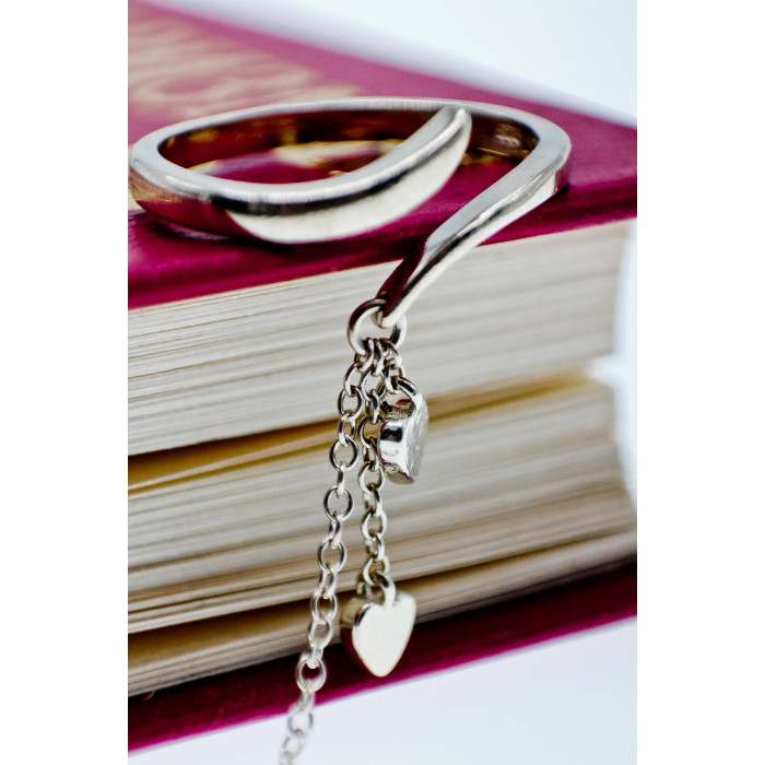 Sky Jewelry Серебряное кольцо  Сердца