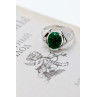 Sky Jewelry Серебряное кольцо с малахитом