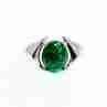 Sky Jewelry Серебряное кольцо с малахитом