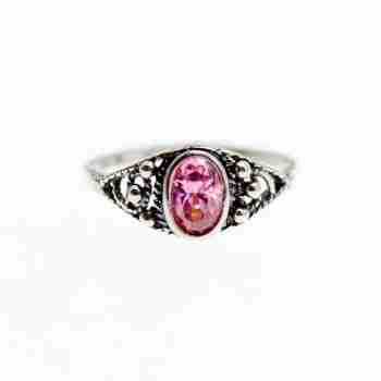 Sky Jewelry Серебряное кольцо с фианитом