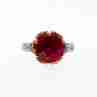Sky Jewelry Серебряное кольцо с рубином