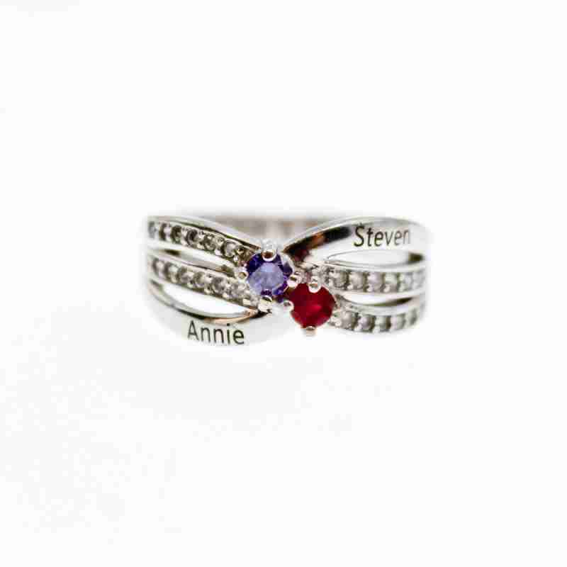 Sky Jewelry Серебряное кольцо с фианитами