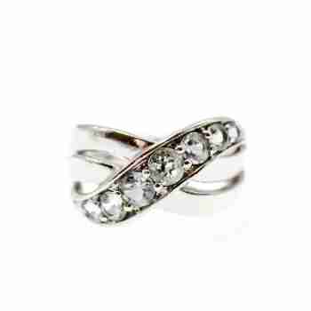 Sky Jewelry Серебряное кольцо с аквамарином  Желание