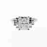 Sky Jewelry Серебряное кольцо с фианитами  Шедевр