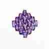 Sky Jewelry Серебряное кольцо с фиолетовым турмалином