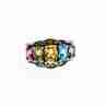 Sky Jewelry Серебряное кольцо с натуральными камнями  Неотразимая