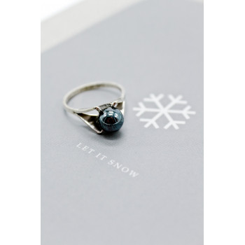 Sky Jewelry Серебряное кольцо с жемчугом  Настроение