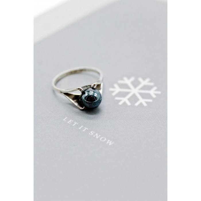 Sky Jewelry Серебряное кольцо с жемчугом  Настроение