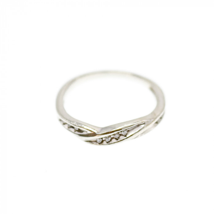 Sky Jewelry Серебряное кольцо с фианитами