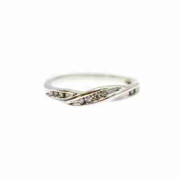 Sky Jewelry Серебряное кольцо с фианитами