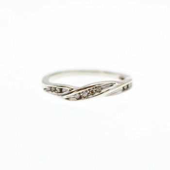 Sky Jewelry Серебряное кольцо с фианитами