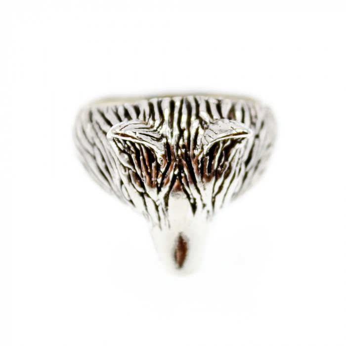 Sky Jewelry Мужское серебряное кольцо Волк
