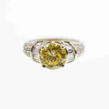 Sky Jewelry Серебряное кольцо с фианитами  Мечтай