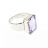 Sky Jewelry Серебряное кольцо с аметистом  Весна