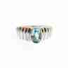 Sky Jewelry Серебряное кольцо с аквамарином  Мечта